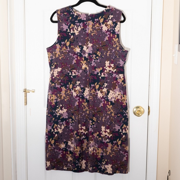 Land's End Heavy Jersey Purple Dress 16 - Picture 5 of 8